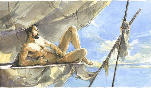 Robert C. Rore, WV 9260F, Odysseus auf Aiaia