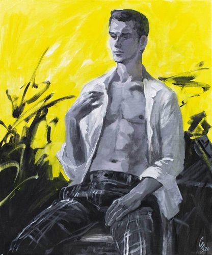 Sergey Sovkov, 20084ED-AC, Study for the Portrait of Albert